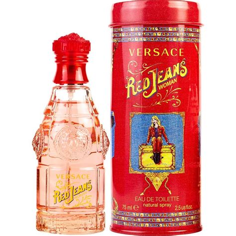 perfume versace color rojo|red jeans perfume by versace.